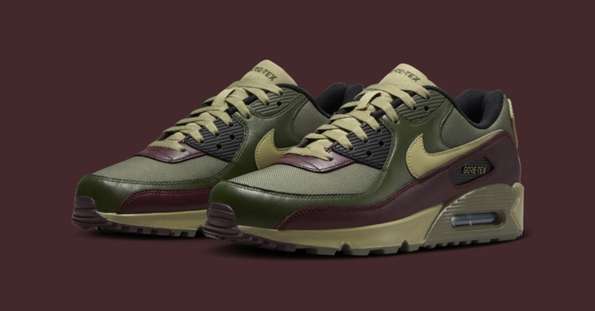 Nike air max 90 olive green and black best sale